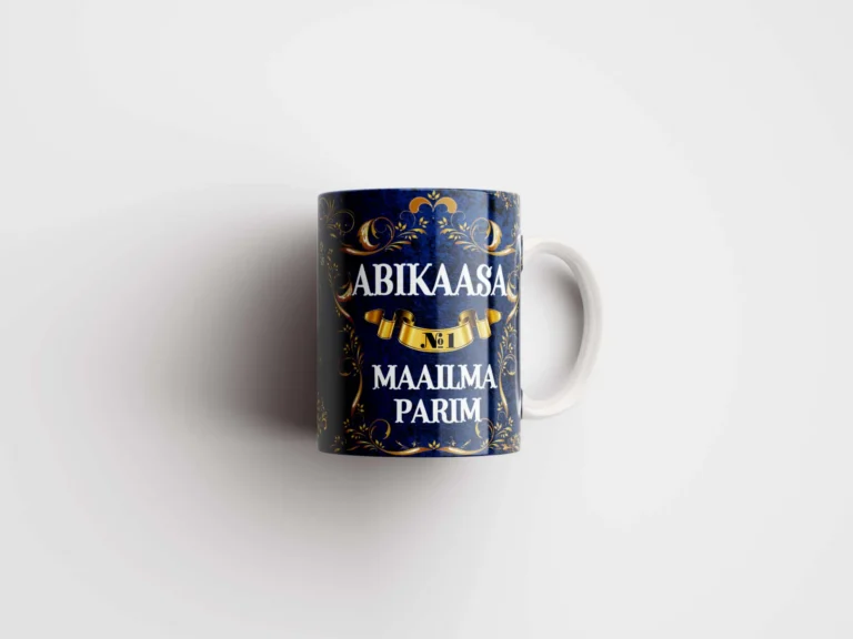 Kruus „Maailma parim abikaasa“ – jõulukink mehele
