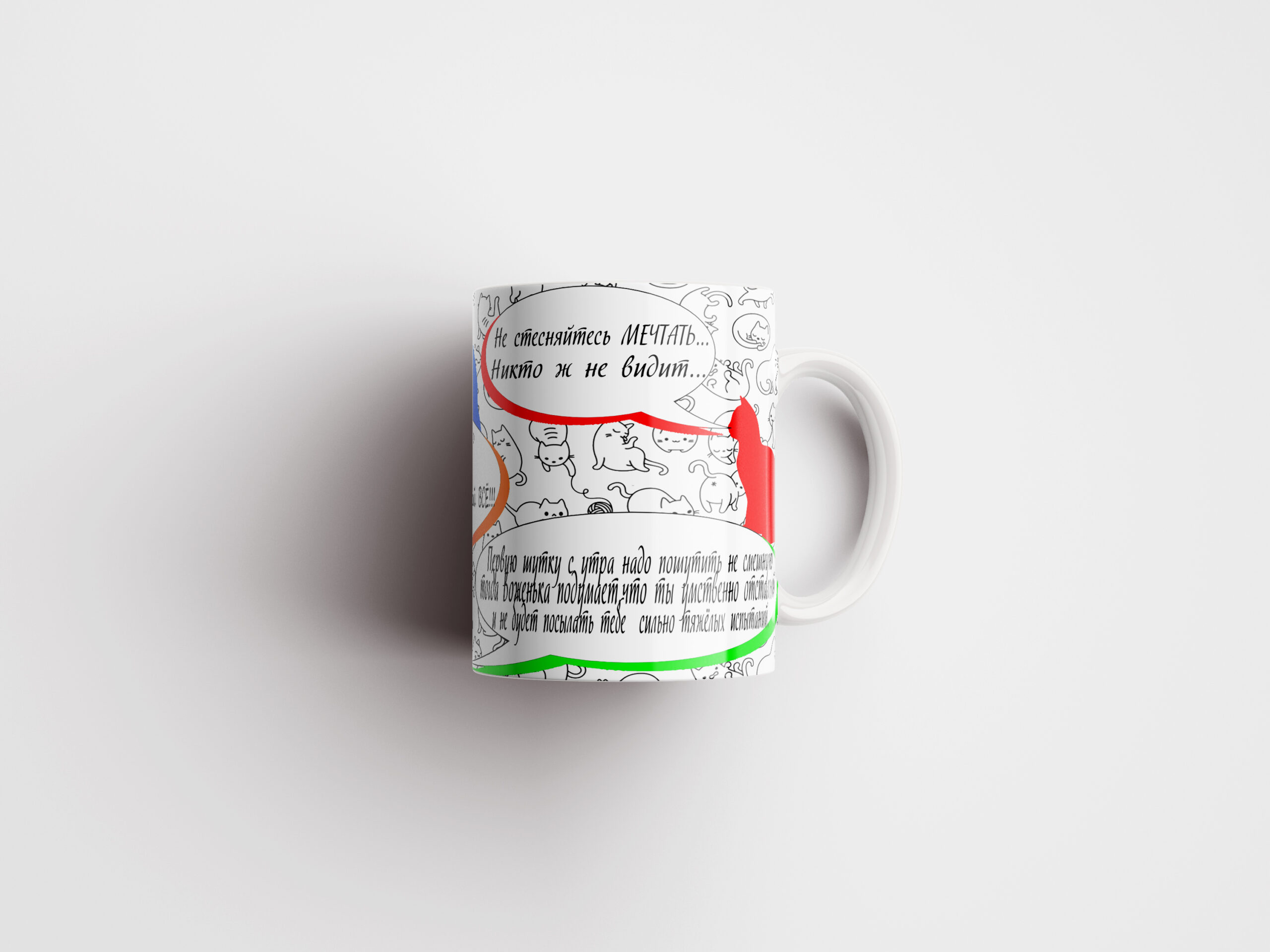 Кружка с котами - купить с доставкой в Таллинн - kingit.ee