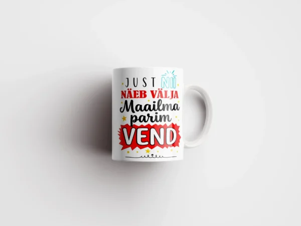 Kruus „Just nii näeb välja maailma parim vend“