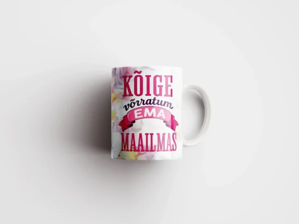 Kruus „Kõige võrratum ema maailmas“