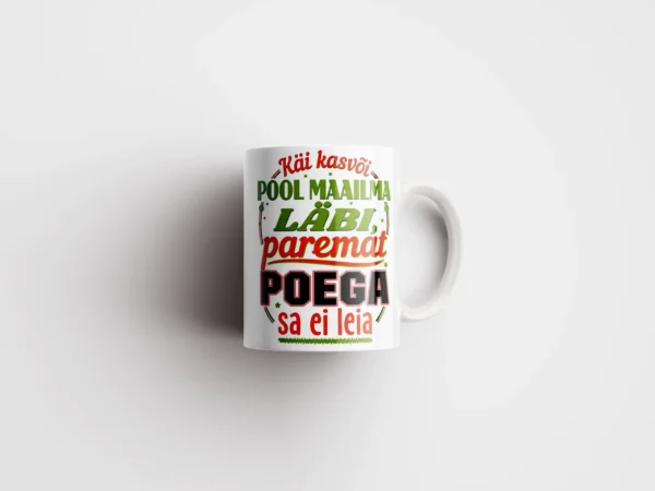 Kruus „Paremat poega sa ei leia“ – vaade eest